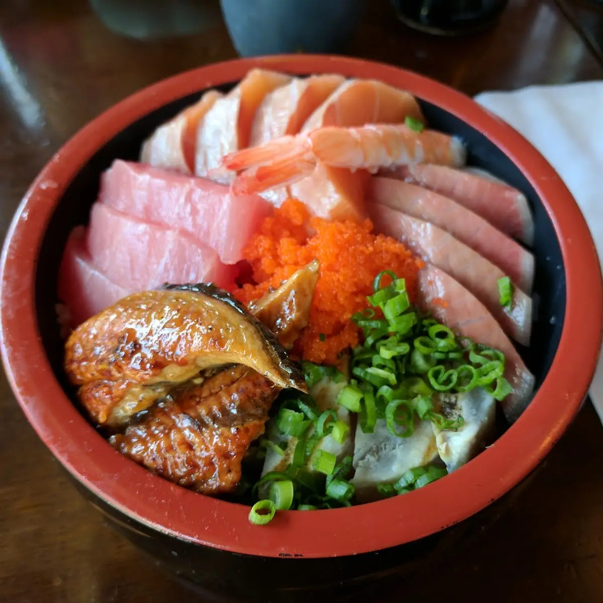 Chirashi Bowl Assorted Sashimi over Rice