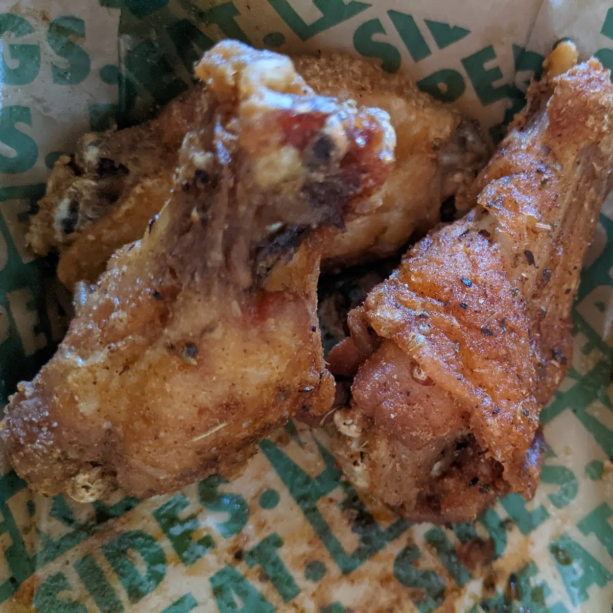 Louisiana Dry Rub Wings