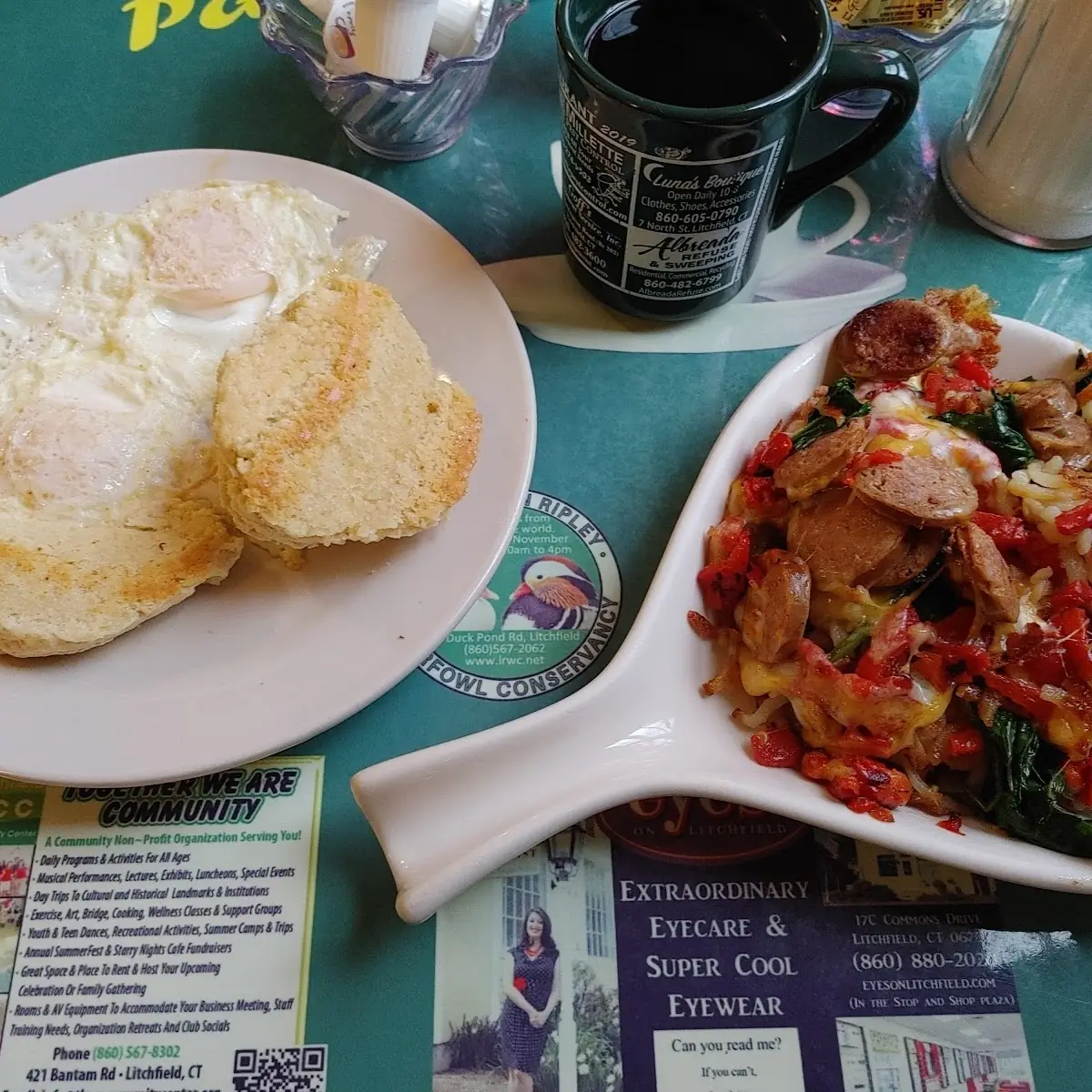 Standard Skillet with Eggs over Easy