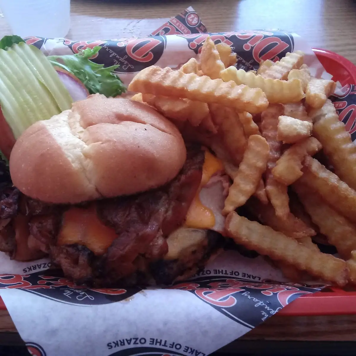 Bacon Cheddar Burger