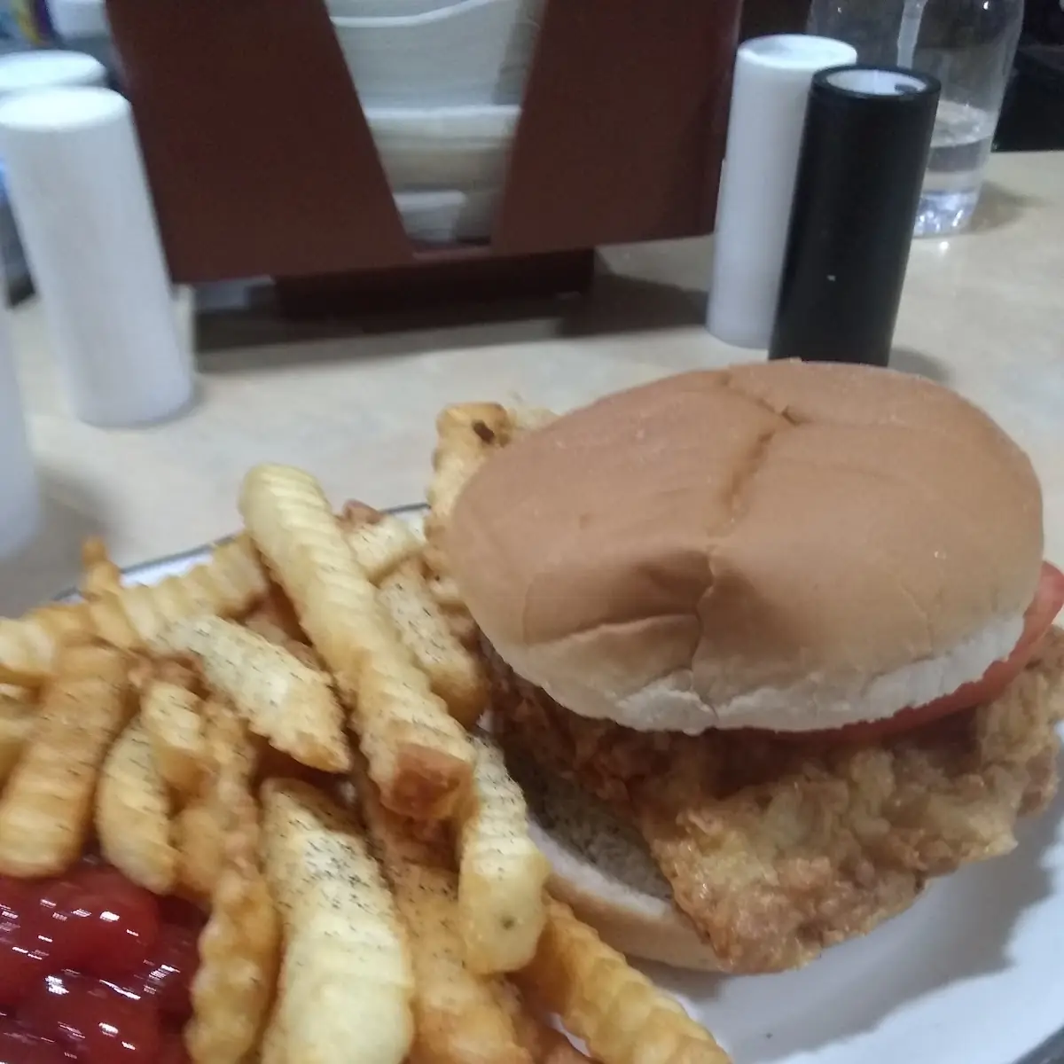Fried Pork Tenderloin Sandwich