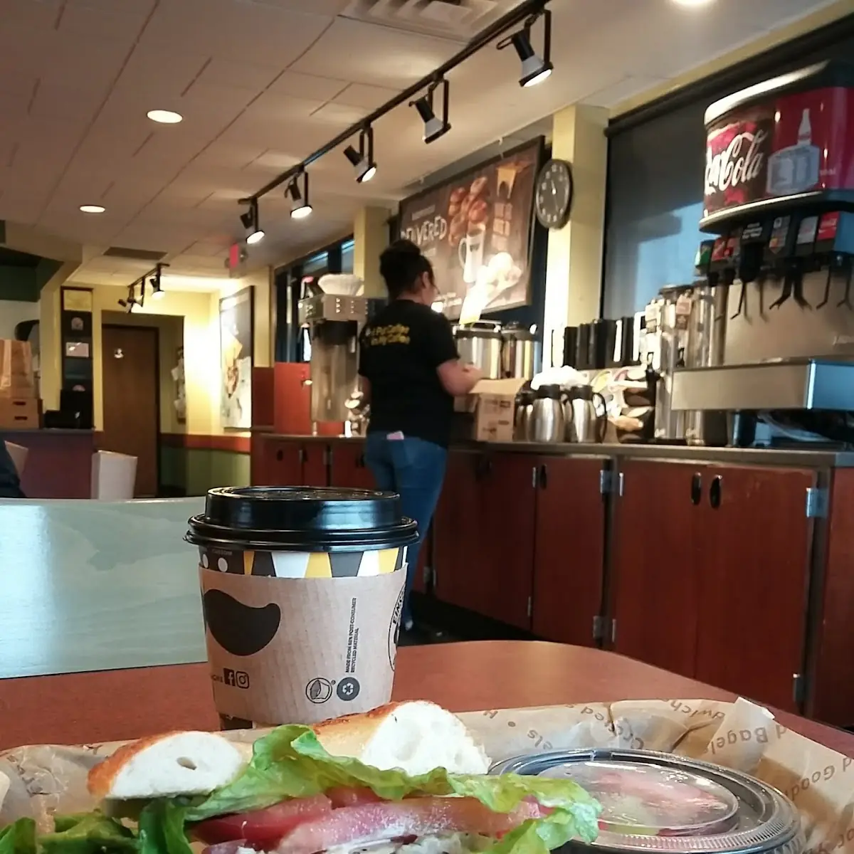 Chicken Salad Sandwich with Fruit Cup
