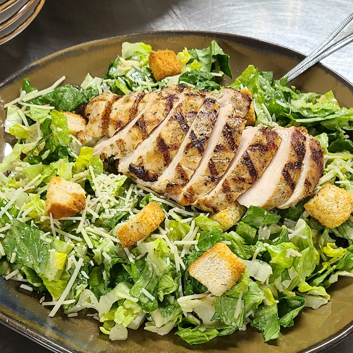 Grilled Chicken Caesar Salad