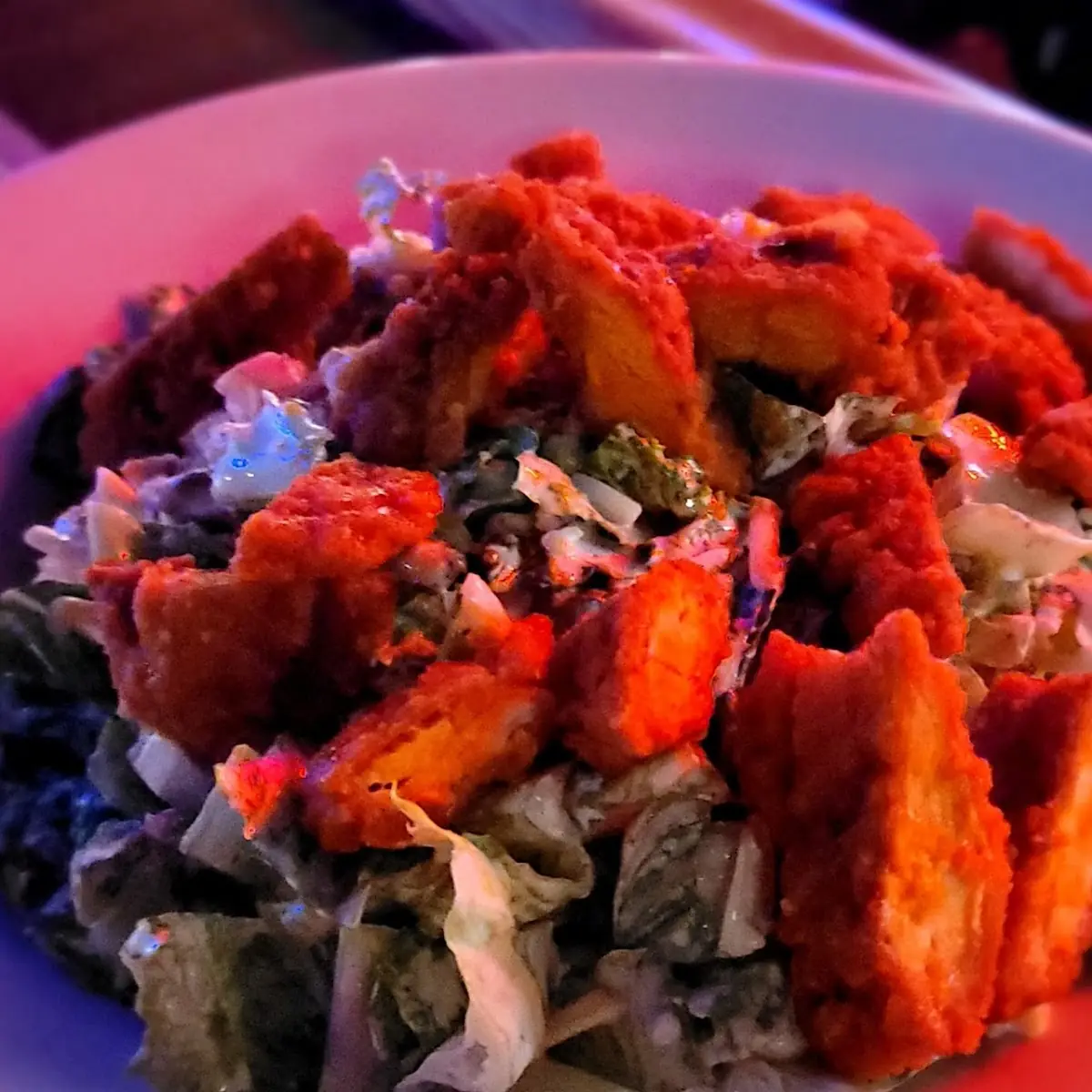 Crispy Ranch Salad Add Buffalo Sauce