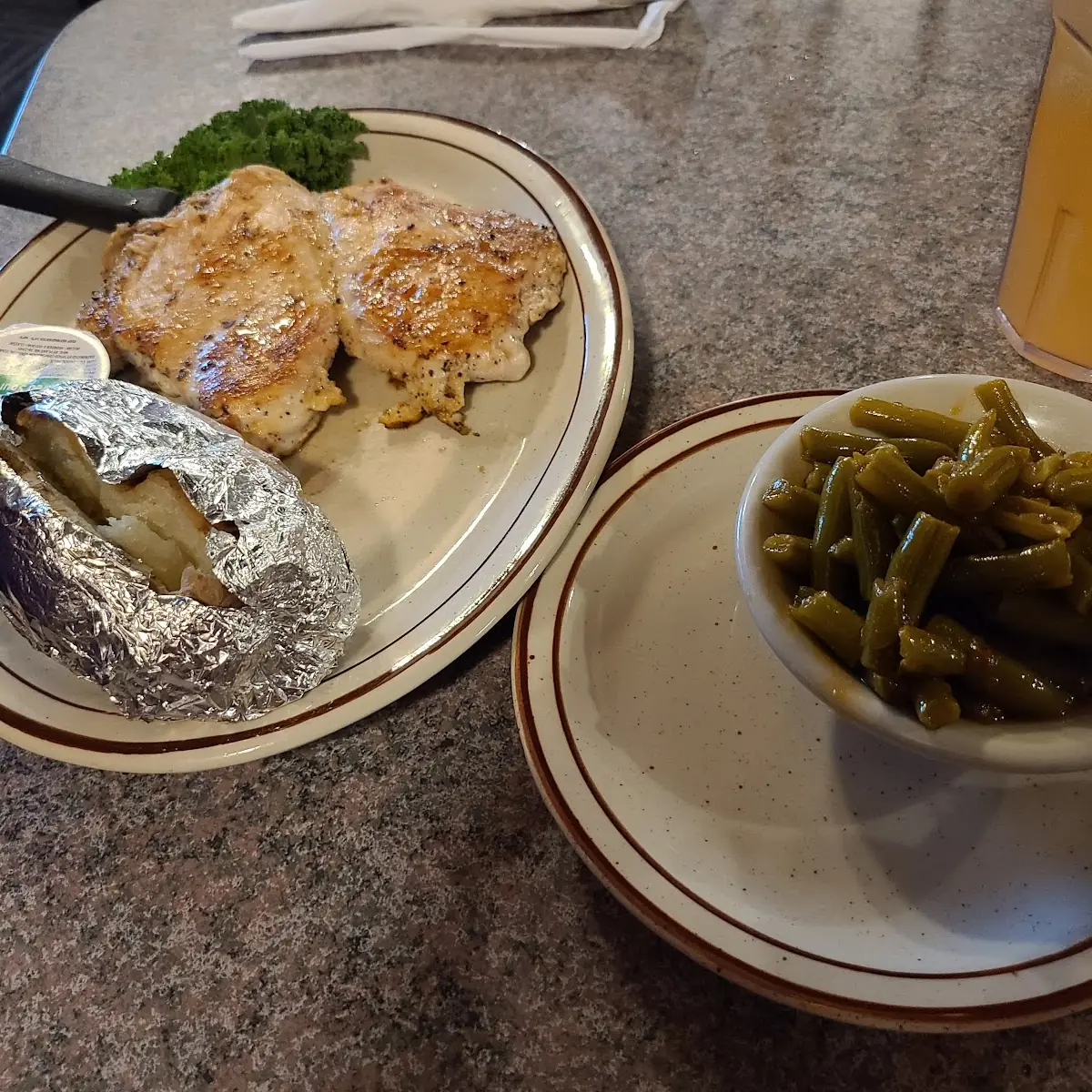 Grilled Chicken Breast Dinner