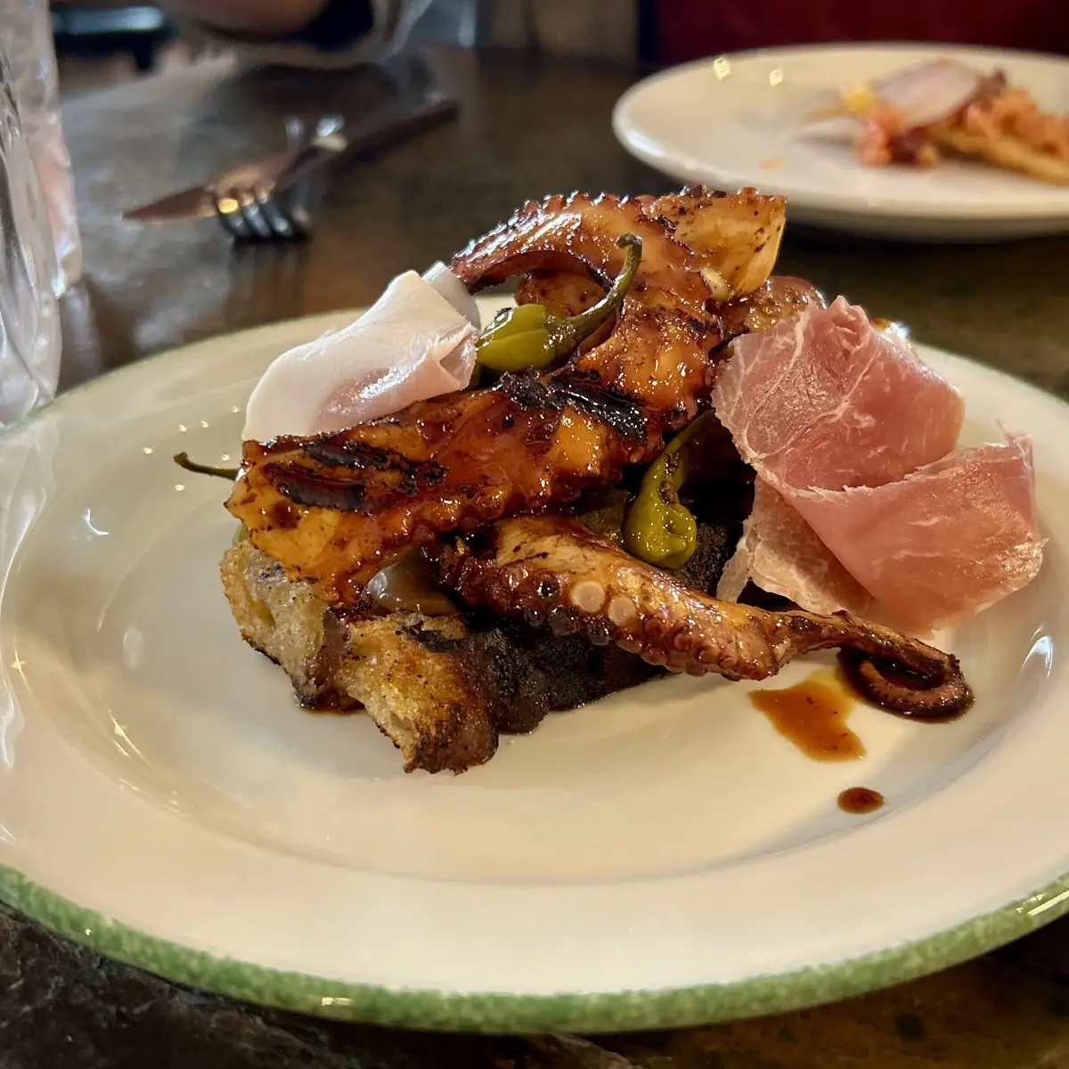 Charred Octopus, Gladstone Commons