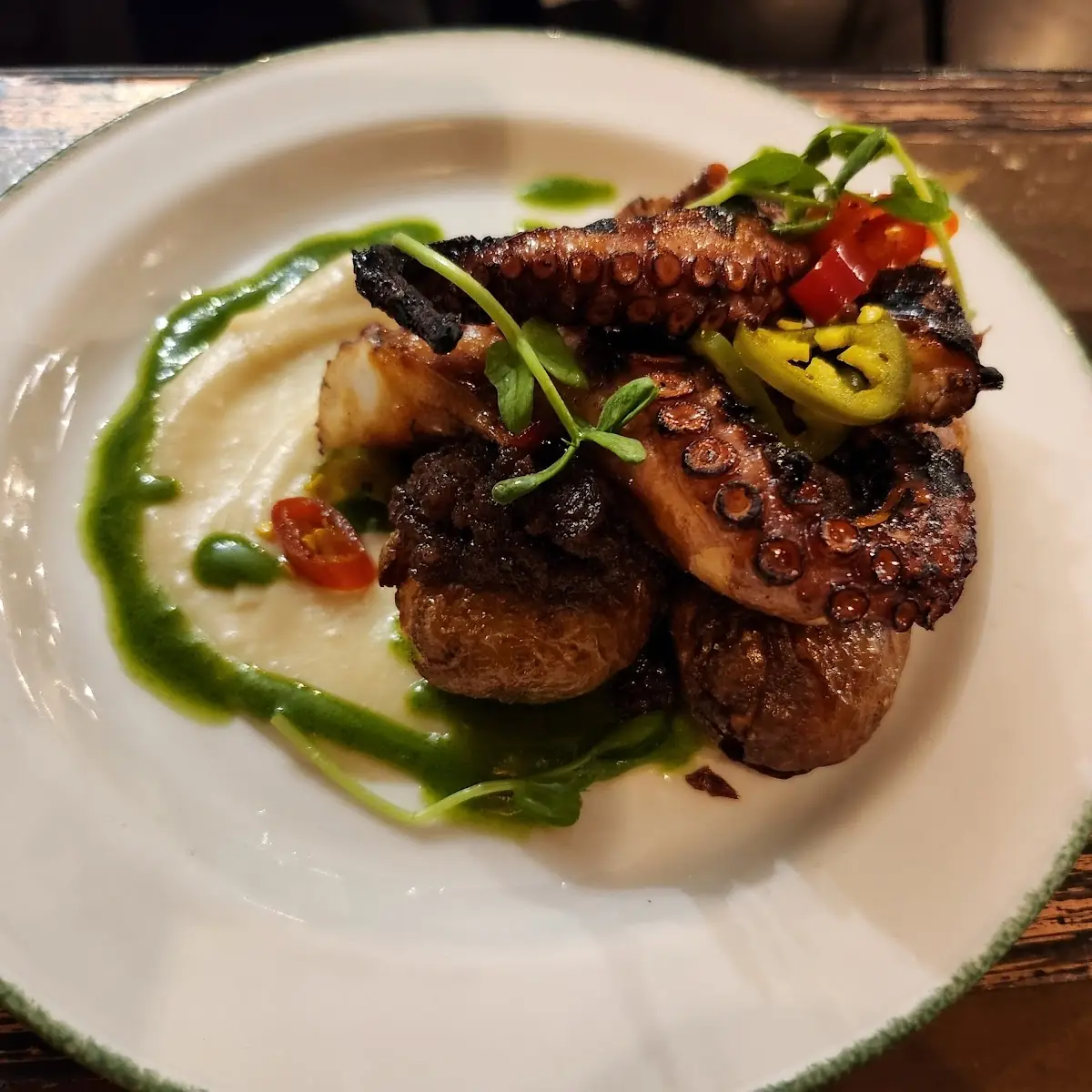 Grilled Octopus, Gladstone Commons