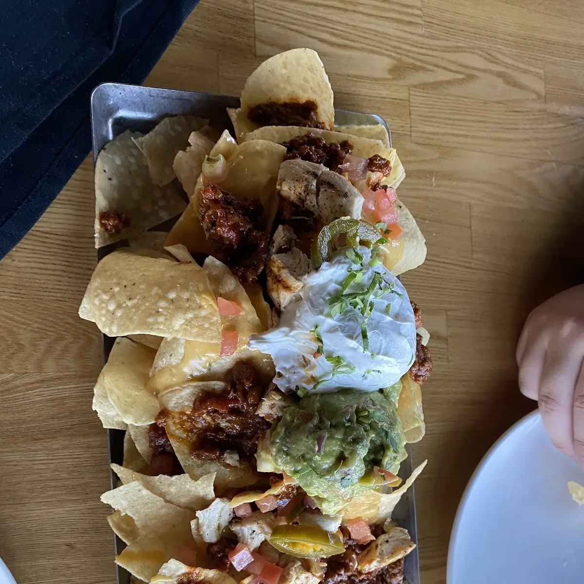 Grilled Chicken Nachos