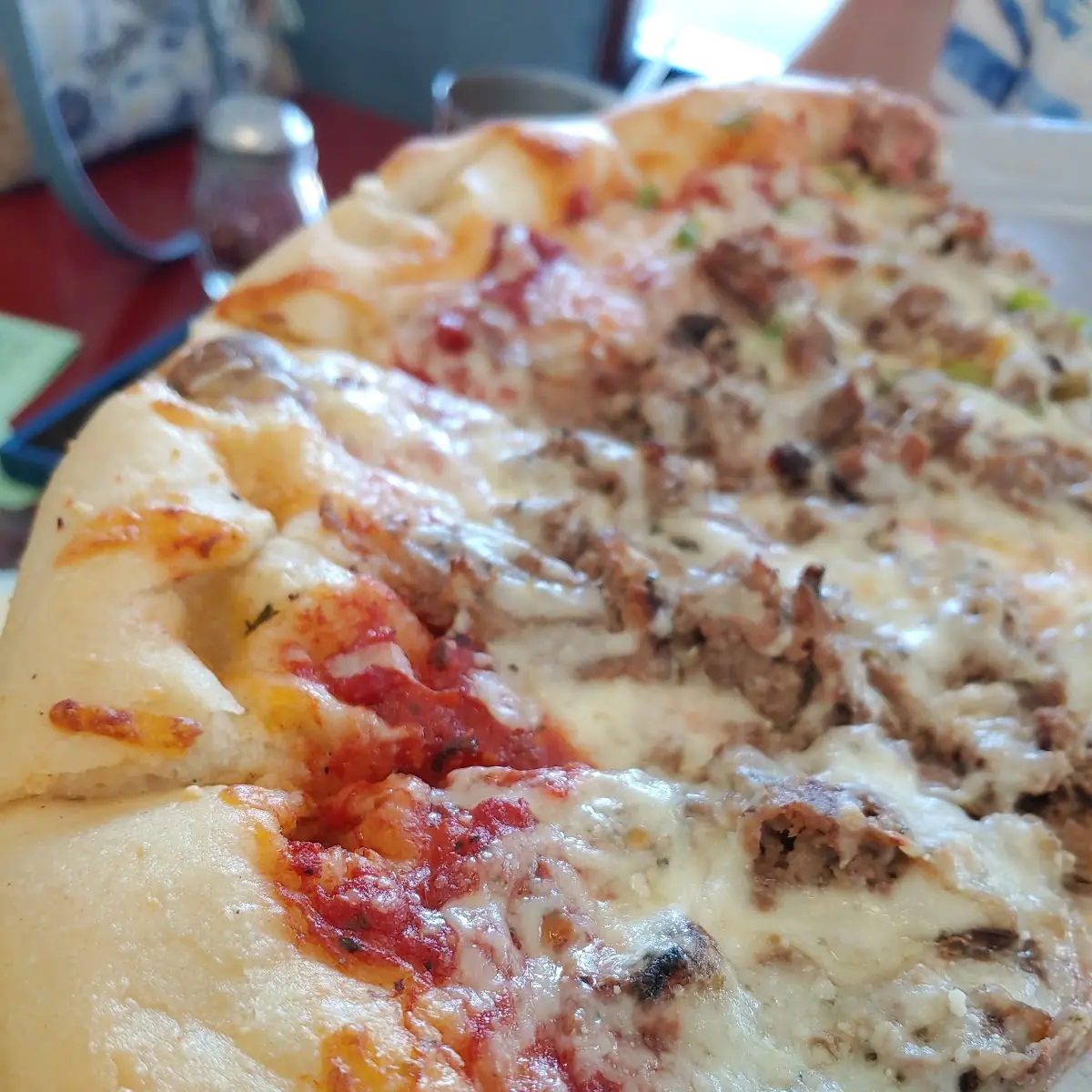 Cheesesteak Pizza