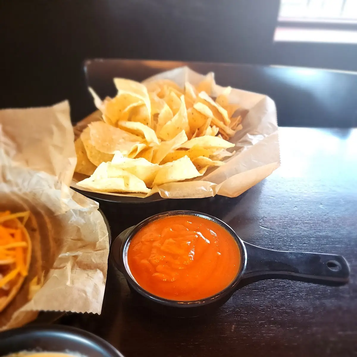 1 2 Cheese Dip and Chips
