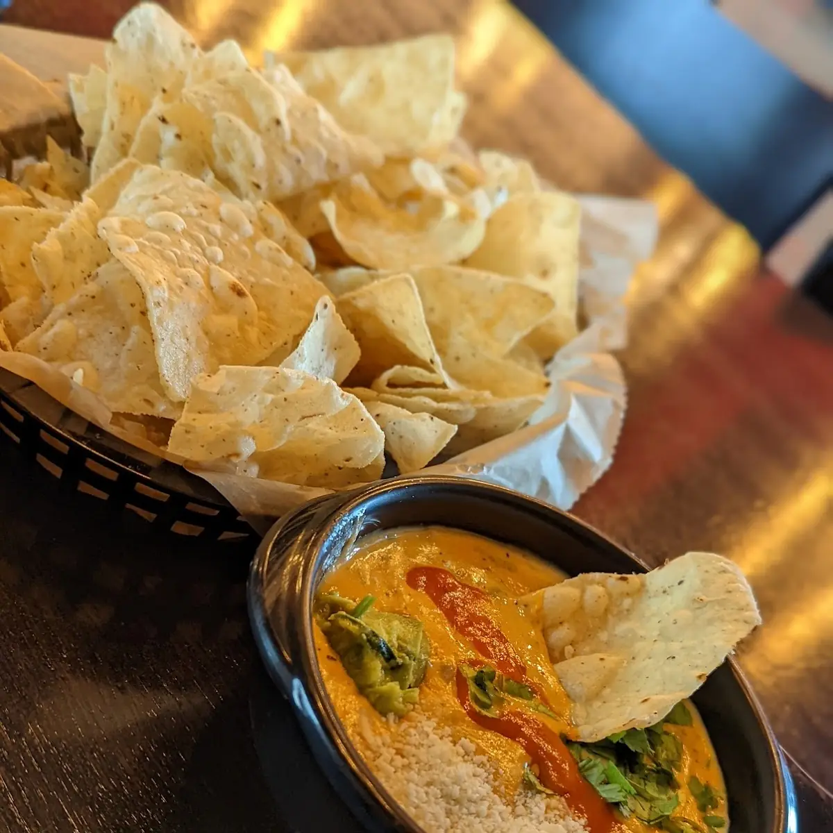 Queso Dip with Chips
