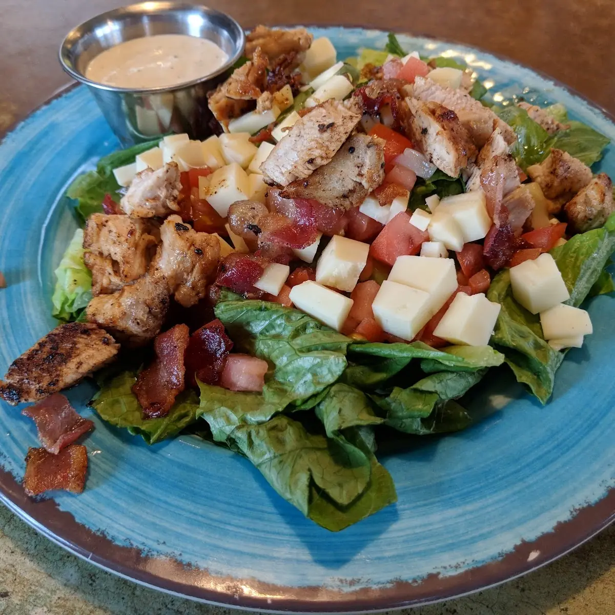 Chicken Bacon Ranch Salad