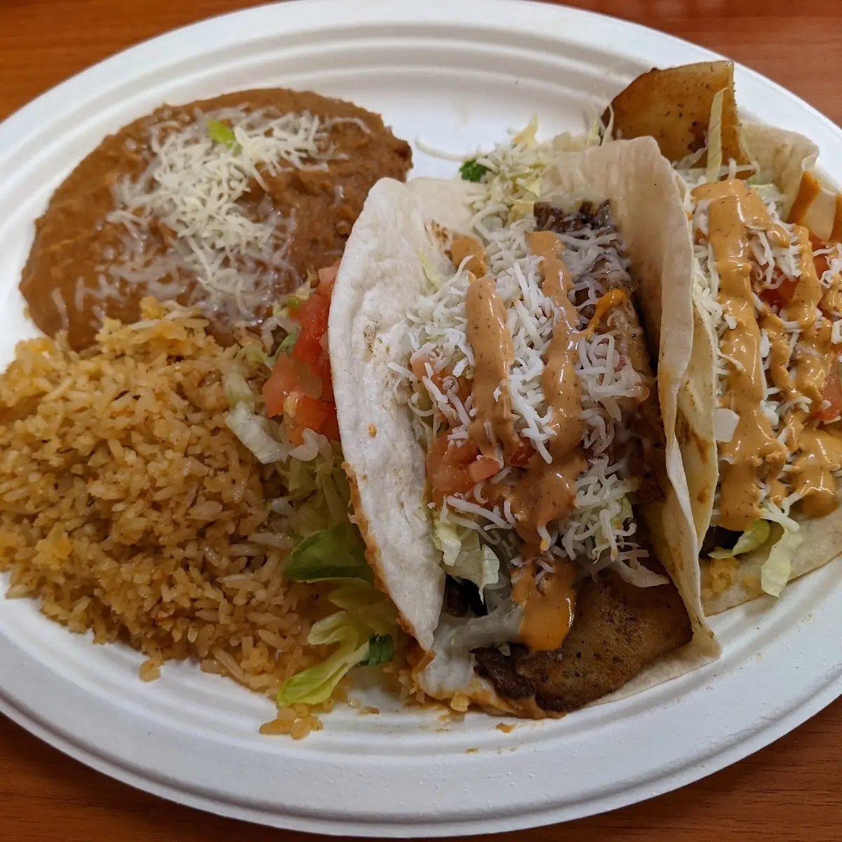 Fish Taco Plate