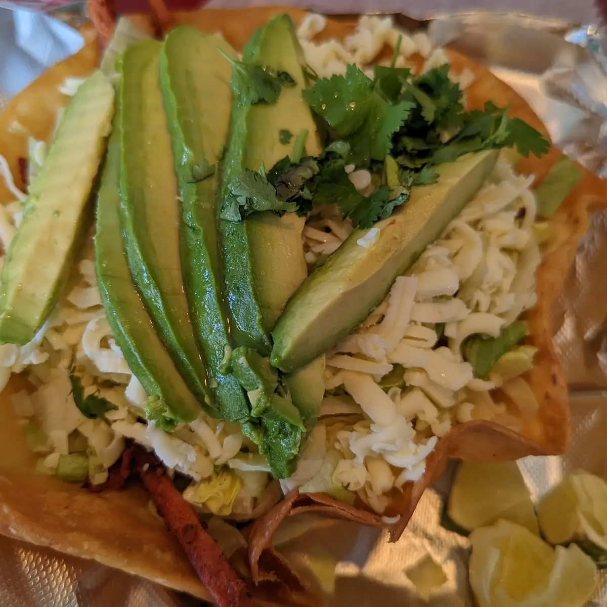 Cecina Enchilada Taco Salad