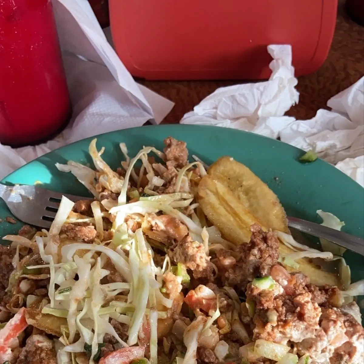 Tajada Con Carne Molida