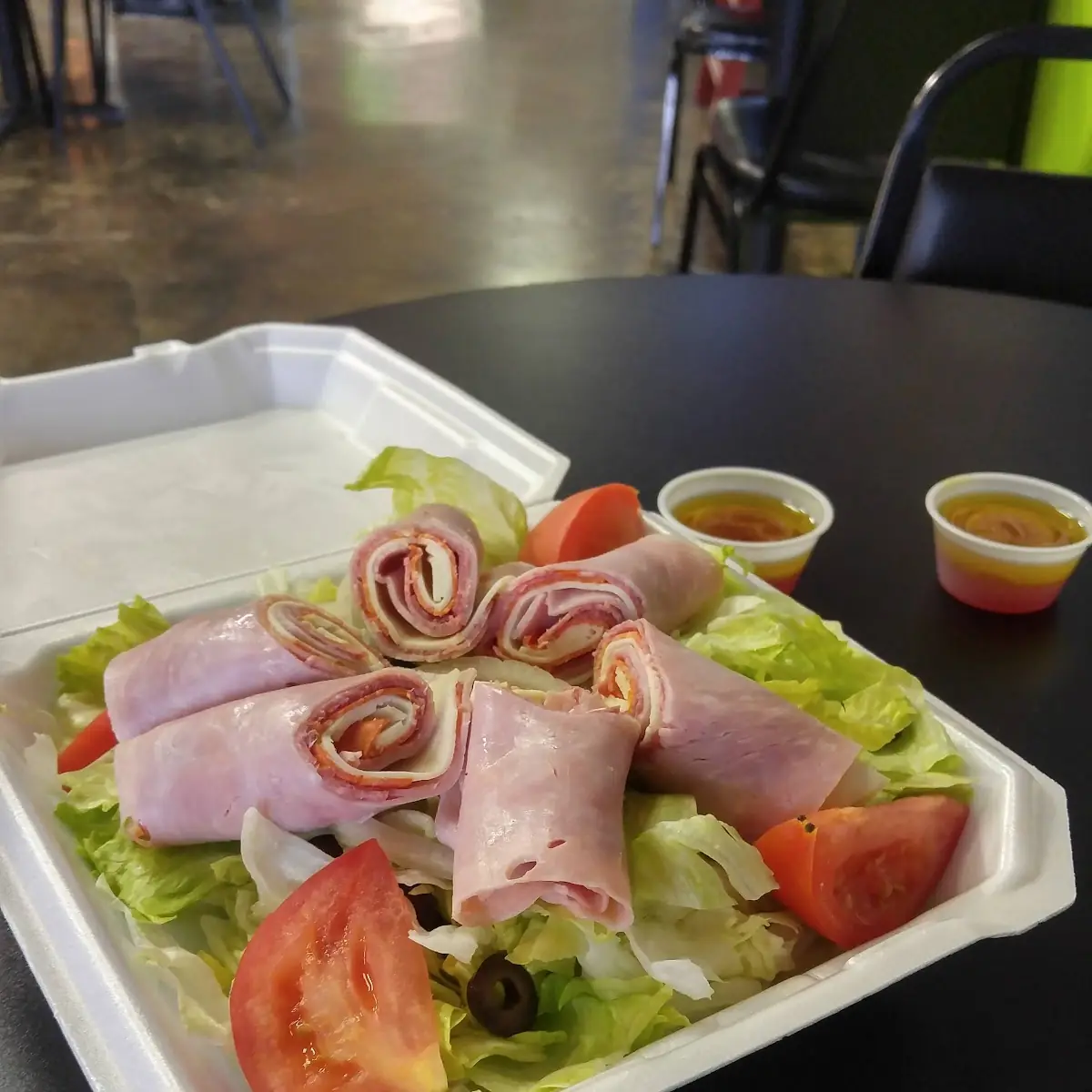 Italian Sub as a Salad