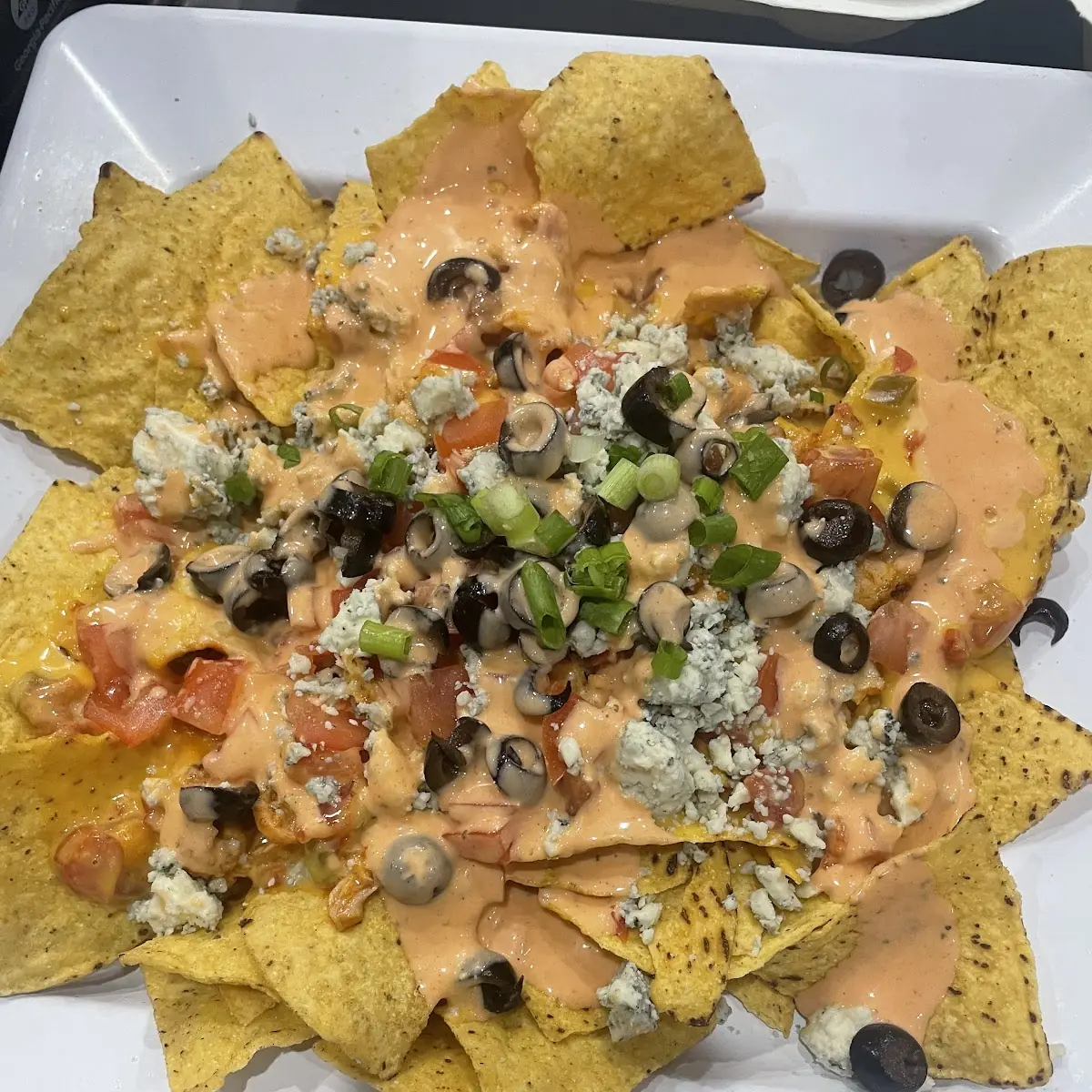 Buffalo Chicken Nachos