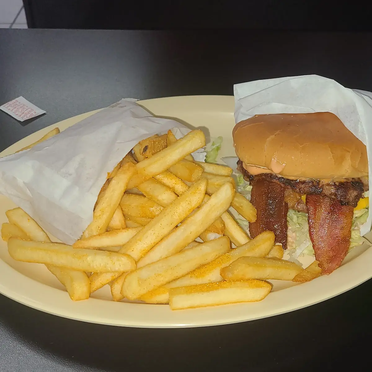 Double Bacon Cheeseburger Combo
