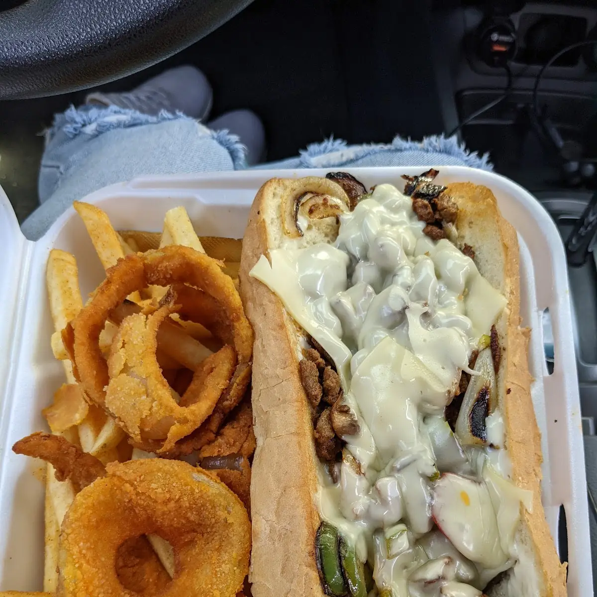 Philly Cheese Steak Sandwich