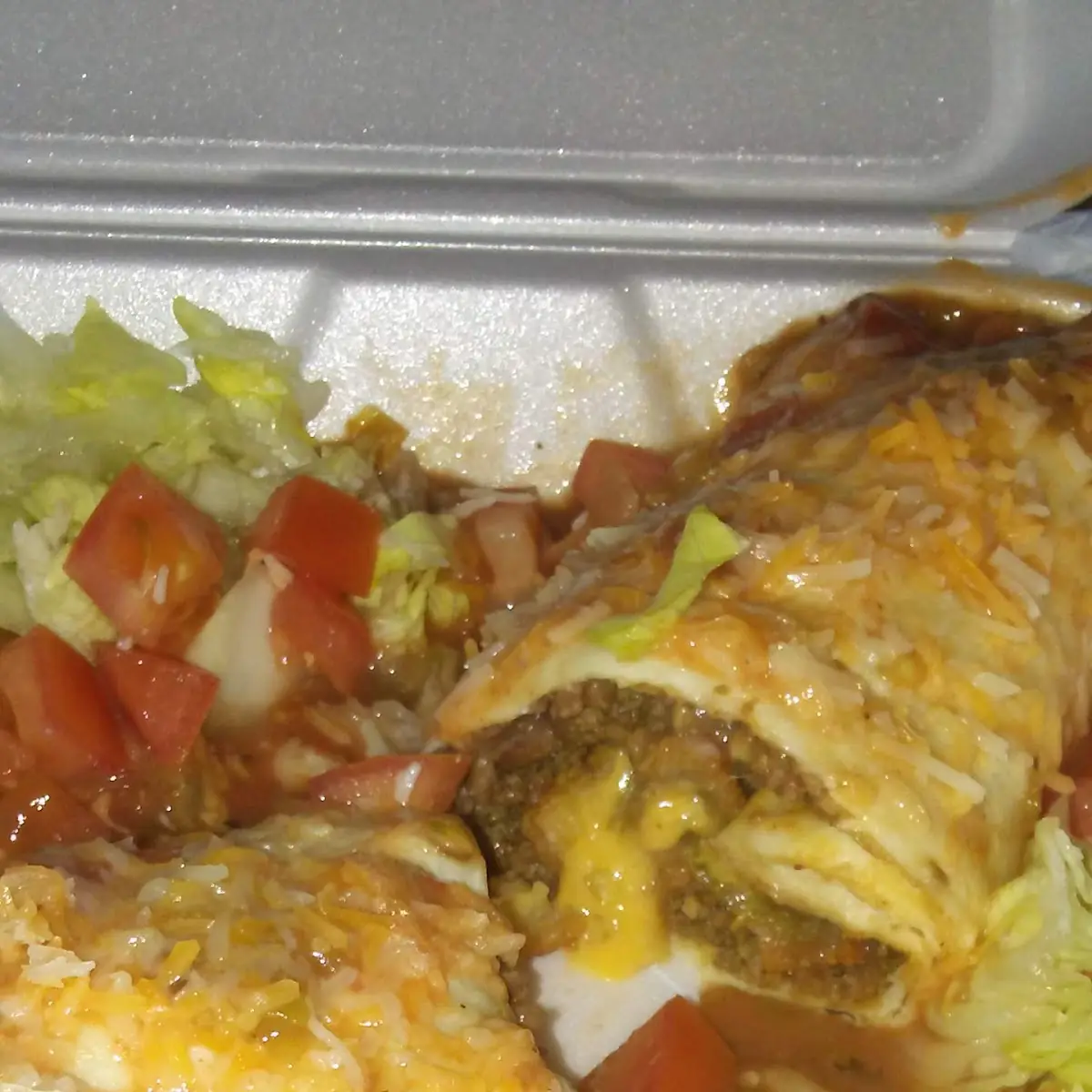 Chili Relleno Smothered Burrito