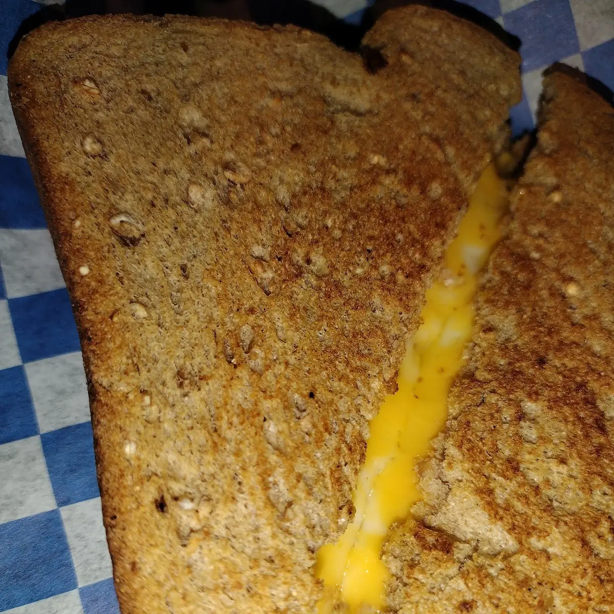 Grilled Cheese on Wheat Bread