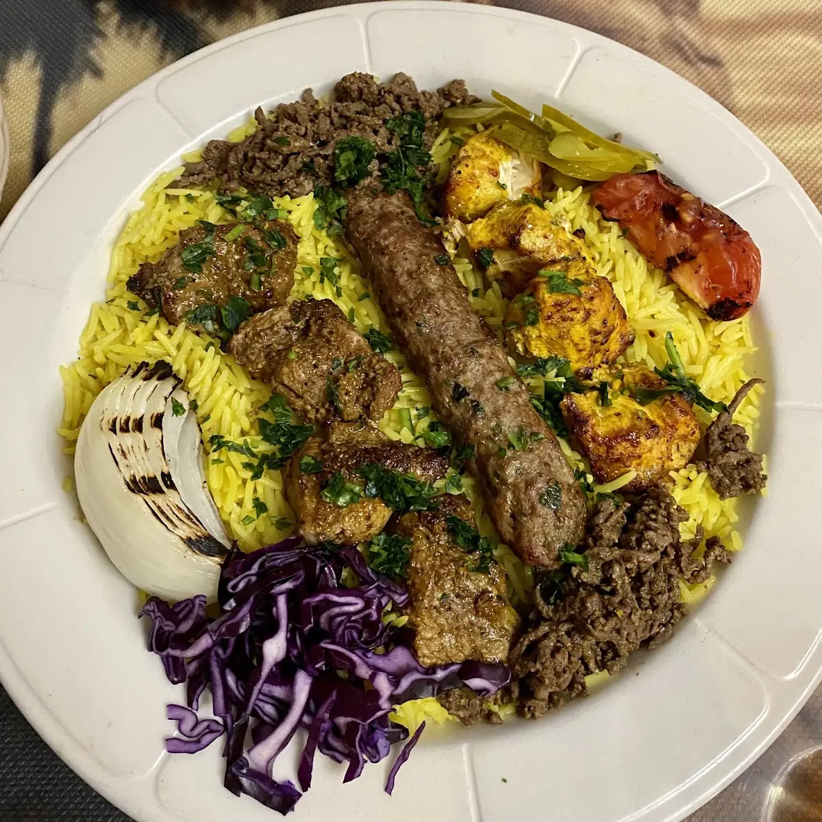 The Petra Mixed Grill