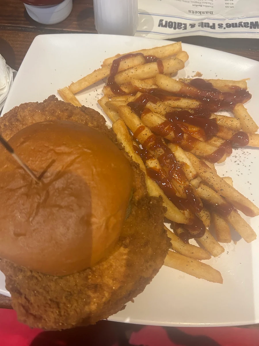 John Wayne Tenderloin Sandwich