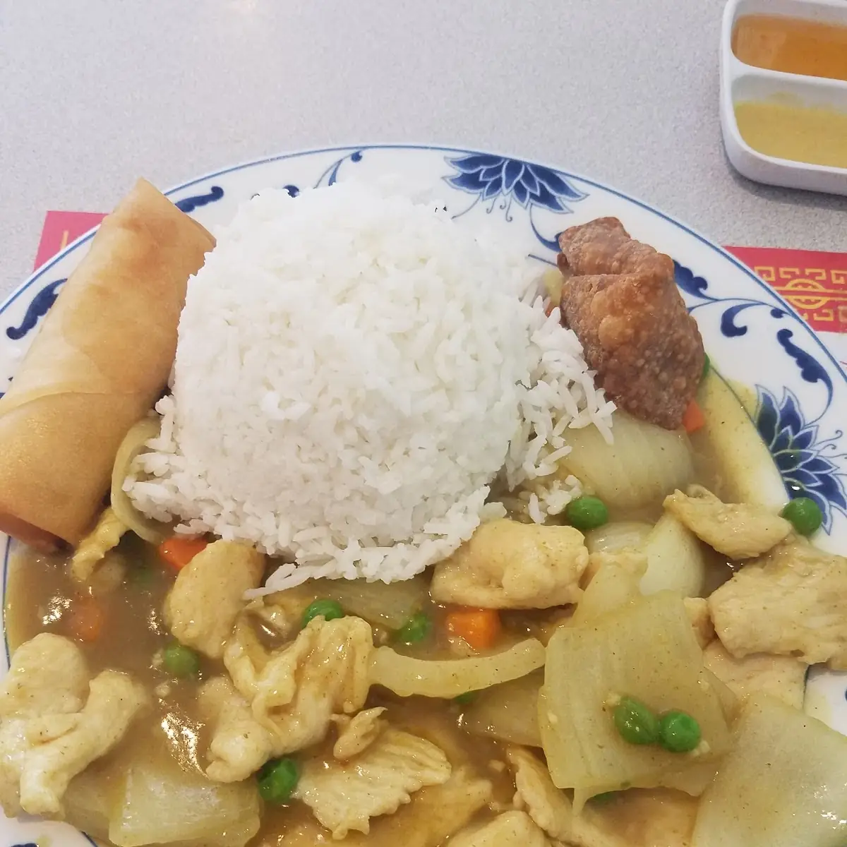 Chicken Curry with White Rice