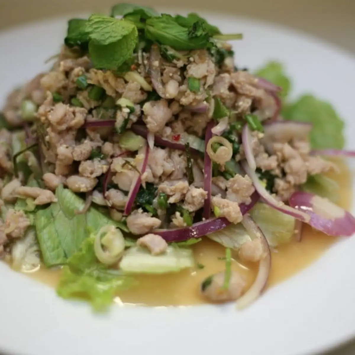 Thai Chicken Salad Larb Gal