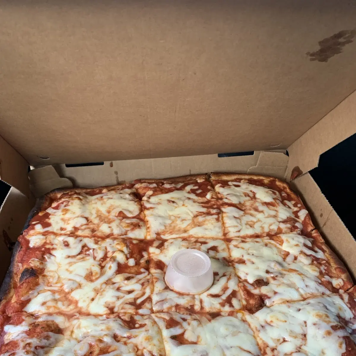 Sicilian Cheese Pizza