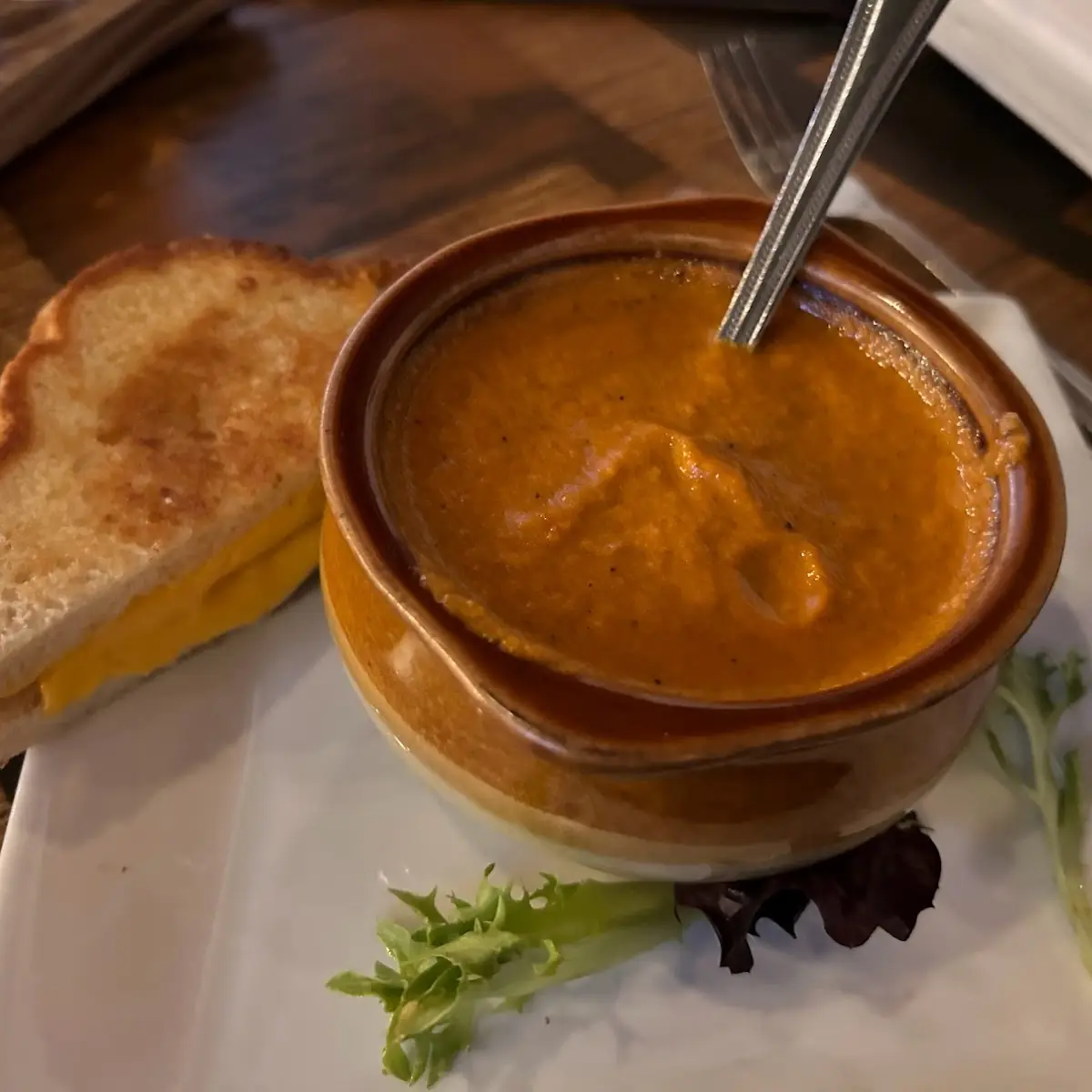 Tomato Soup and Grilled Cheese