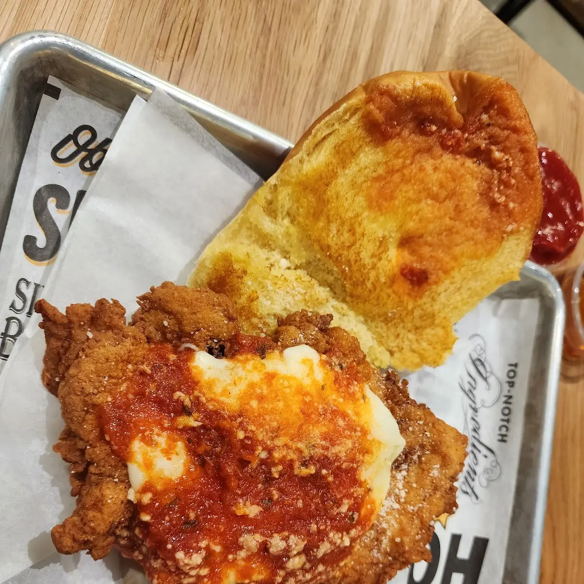 Chicken Parmesan Sandwich