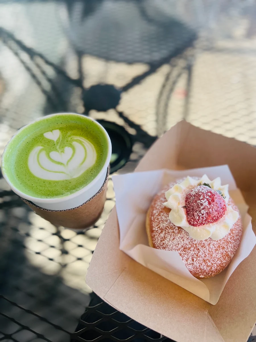 Strawberry Sweet Cream Donut