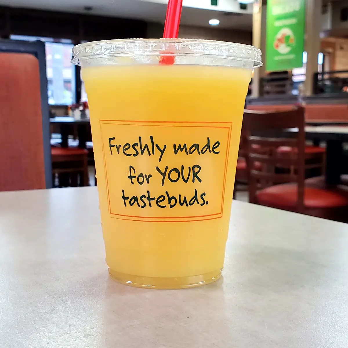 Freshly Made Orange Juice