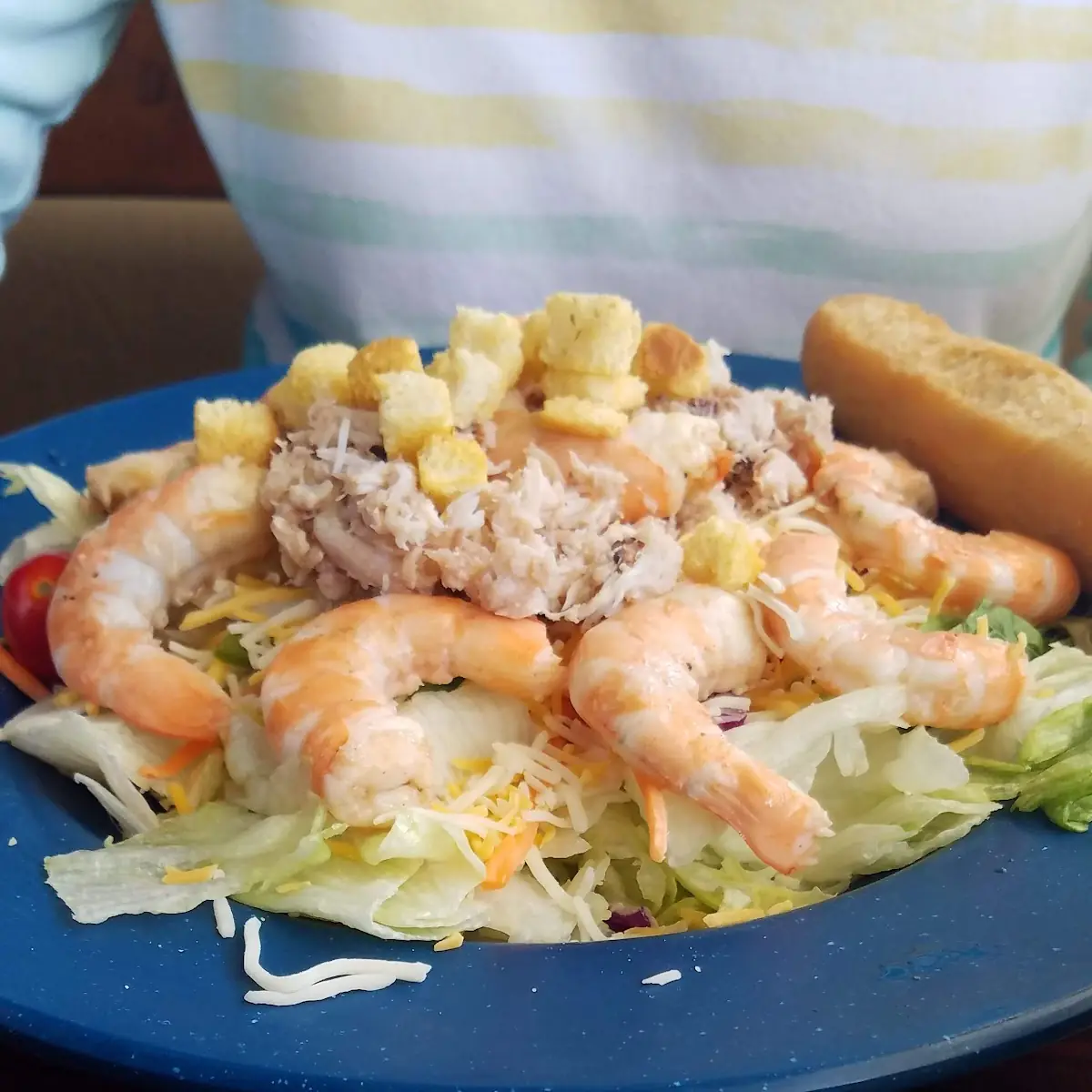Bayou Shrimp Caesar Salad