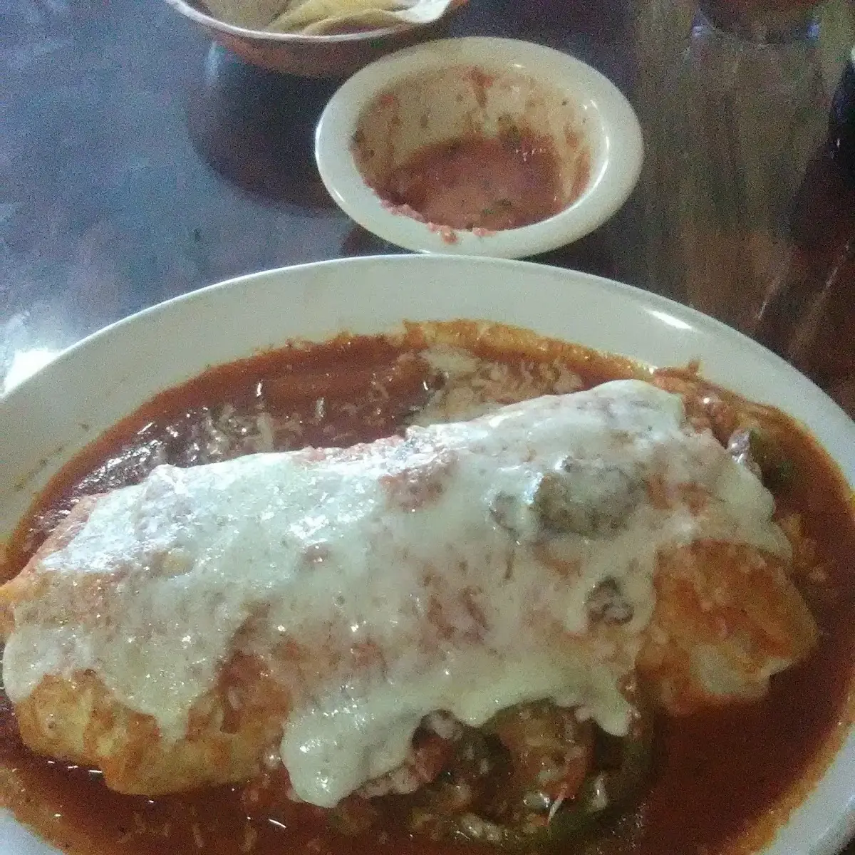Shrimp a La Diabla Burrito