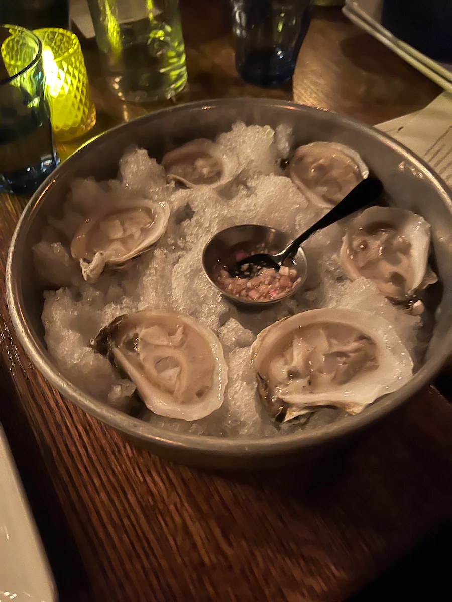 Oysters on the Half Shell