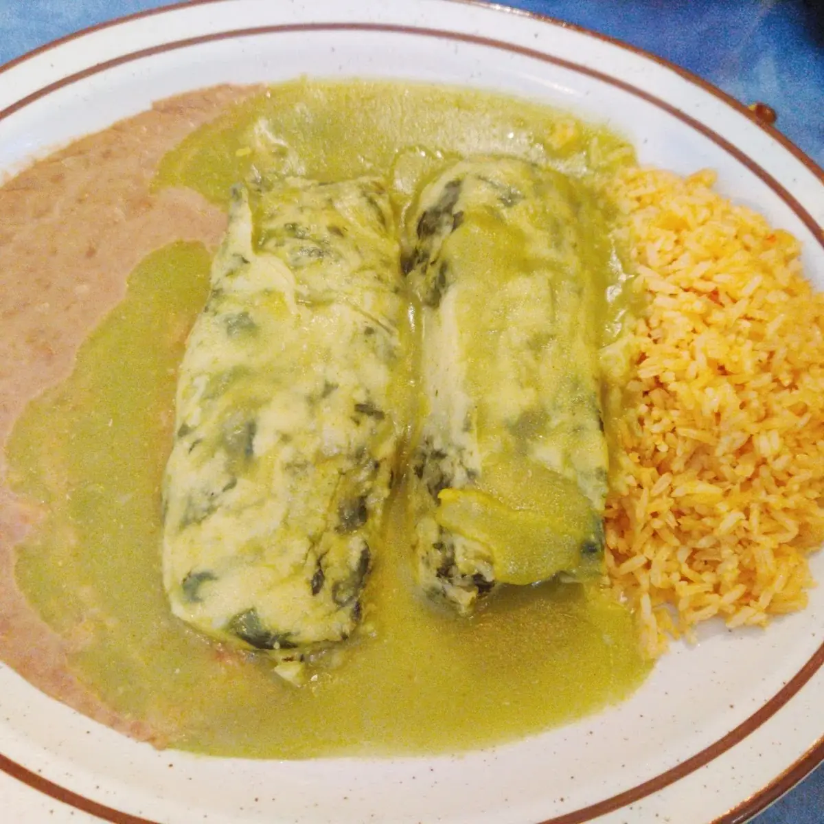Chile Relleno & Taco