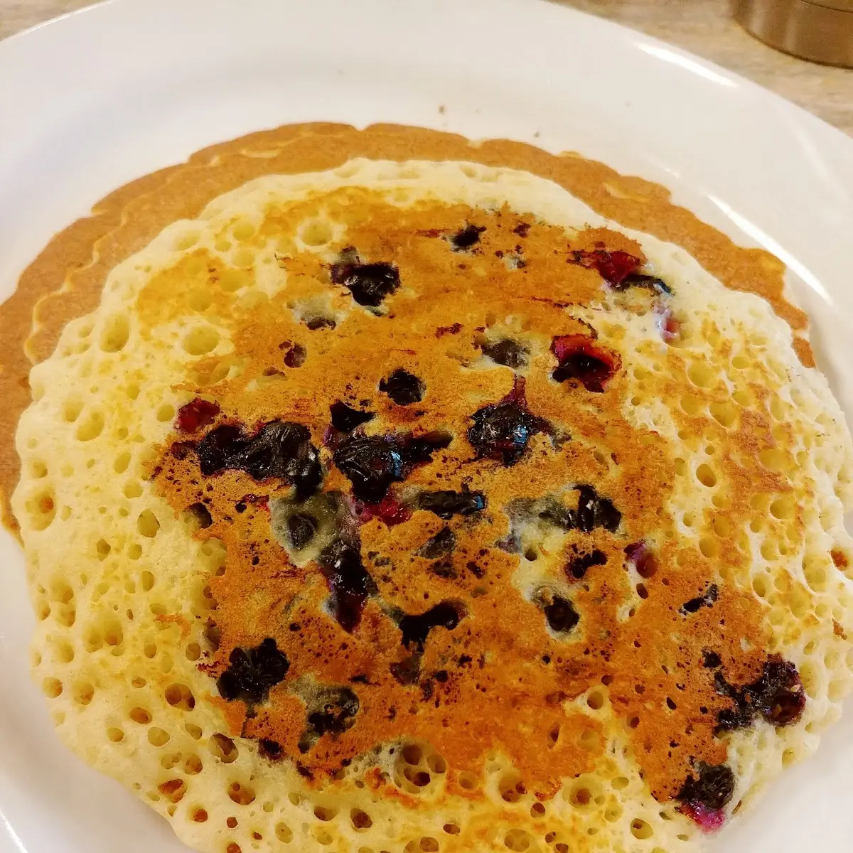 Real Blueberry Pancakes