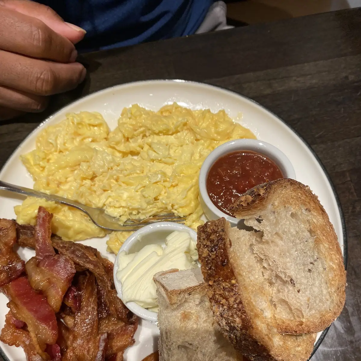 Steak & Eggs Skirt Steak Two Fried Eggs & Breakfast Potato