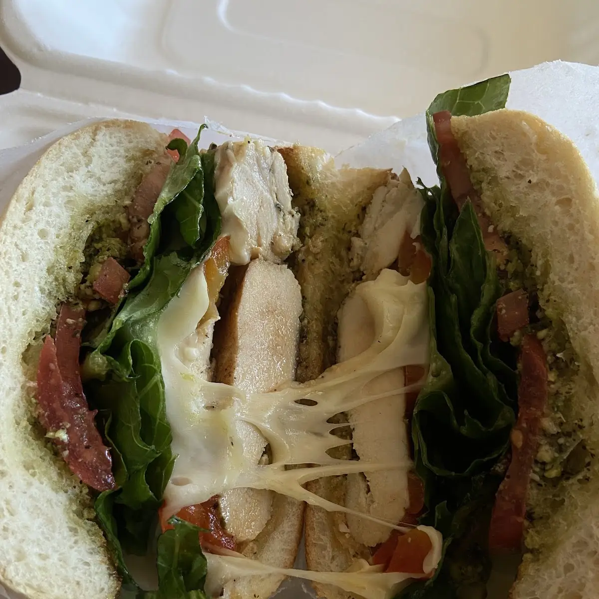 Chicken Pesto Sandwich