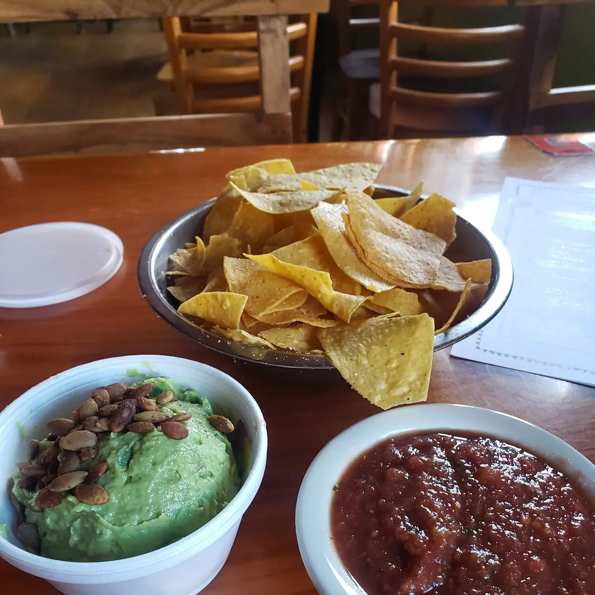 Chips and Salsa All You Want Very Fresh Chips