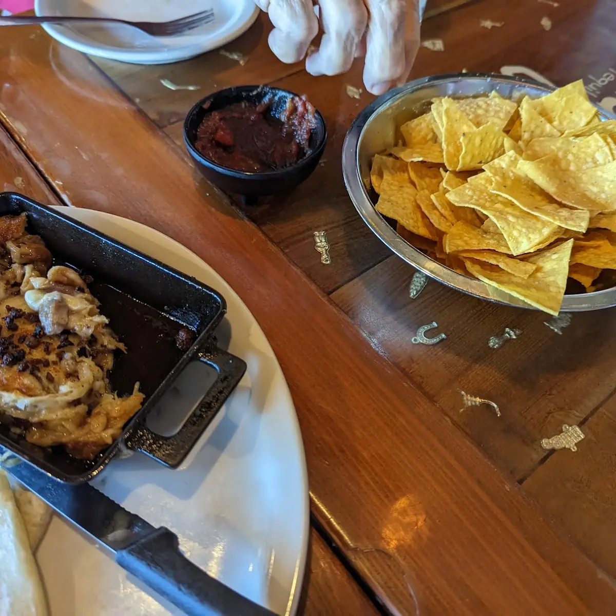 Queso Fundido with Chorizo