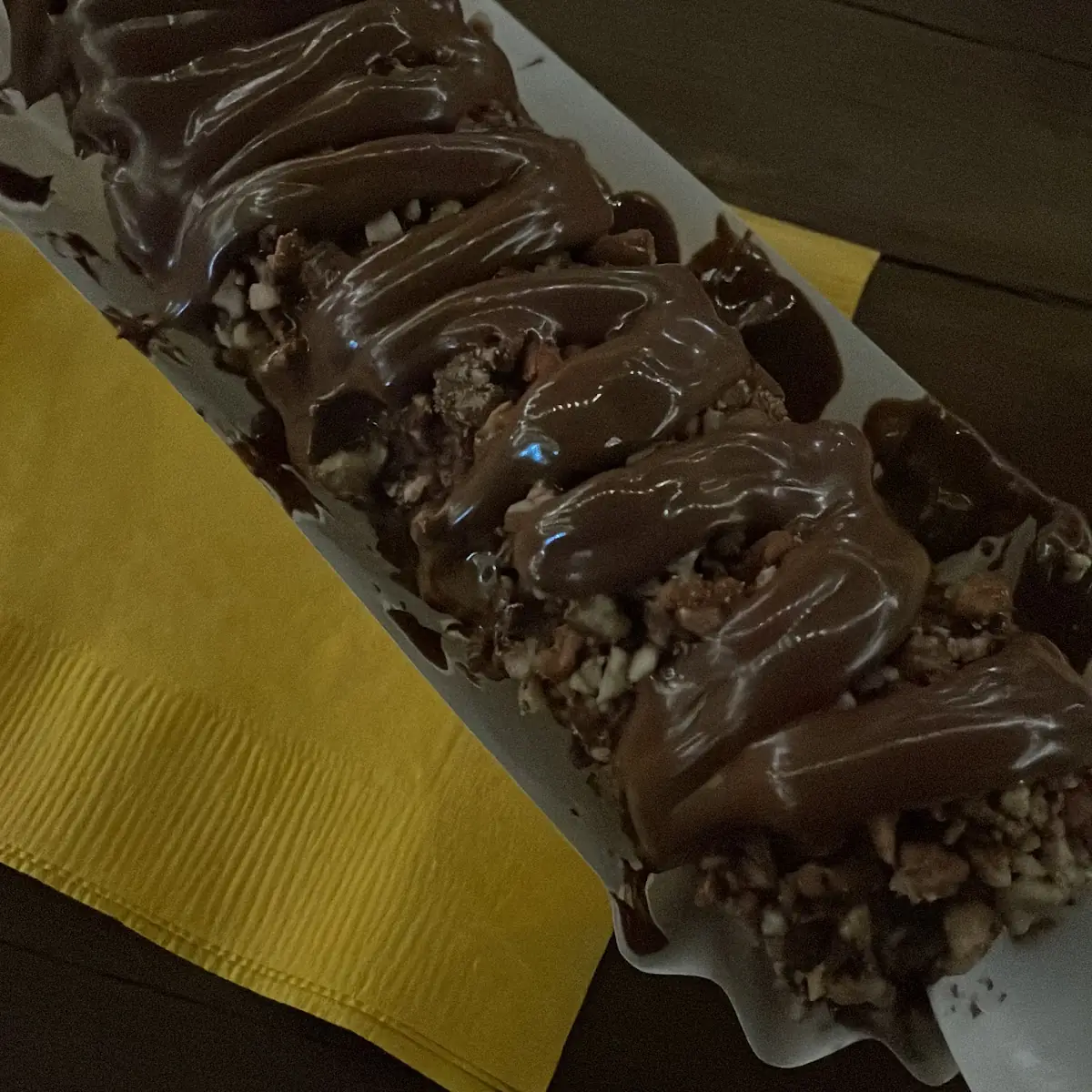 Chocolate Covered Banana with Nutella