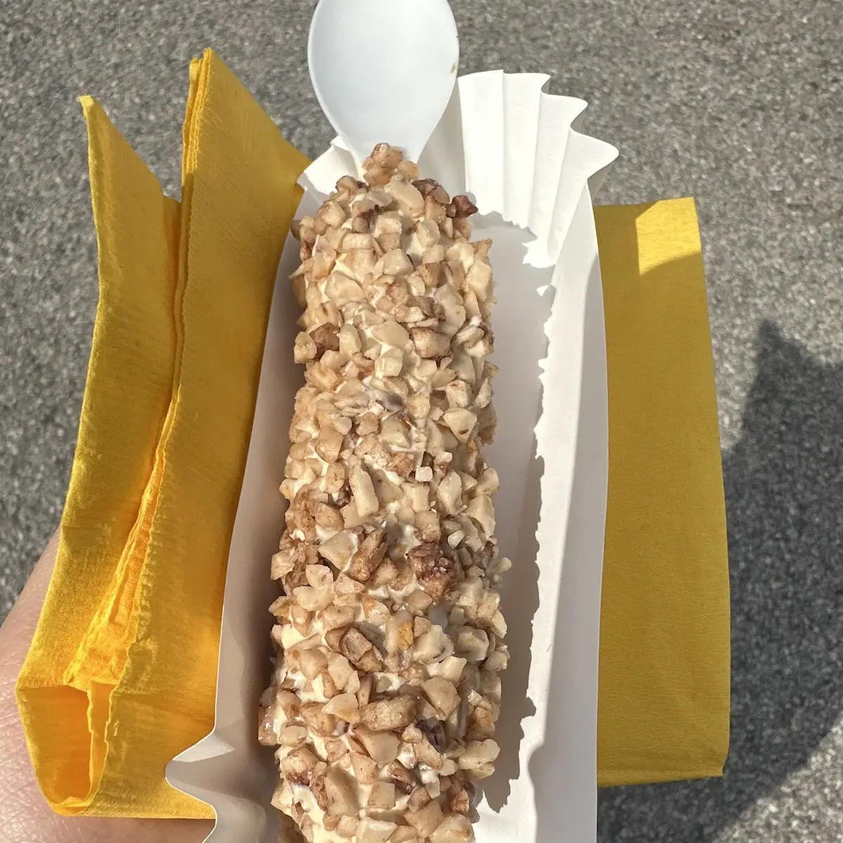 White Chocolate with Toffee