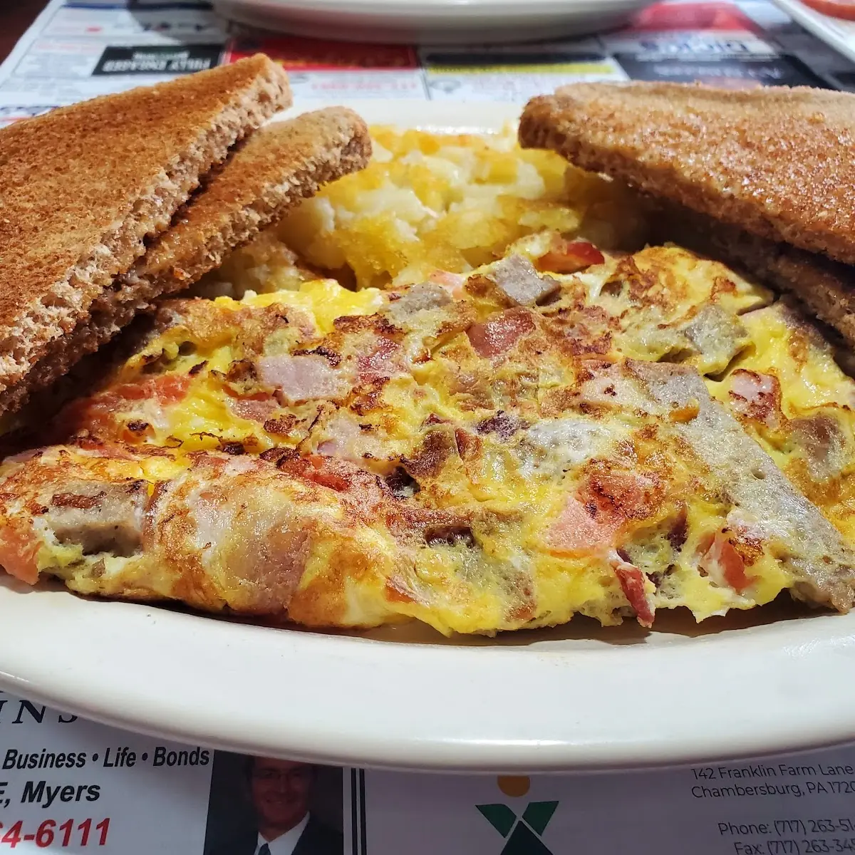 Philly Cheese Omelet