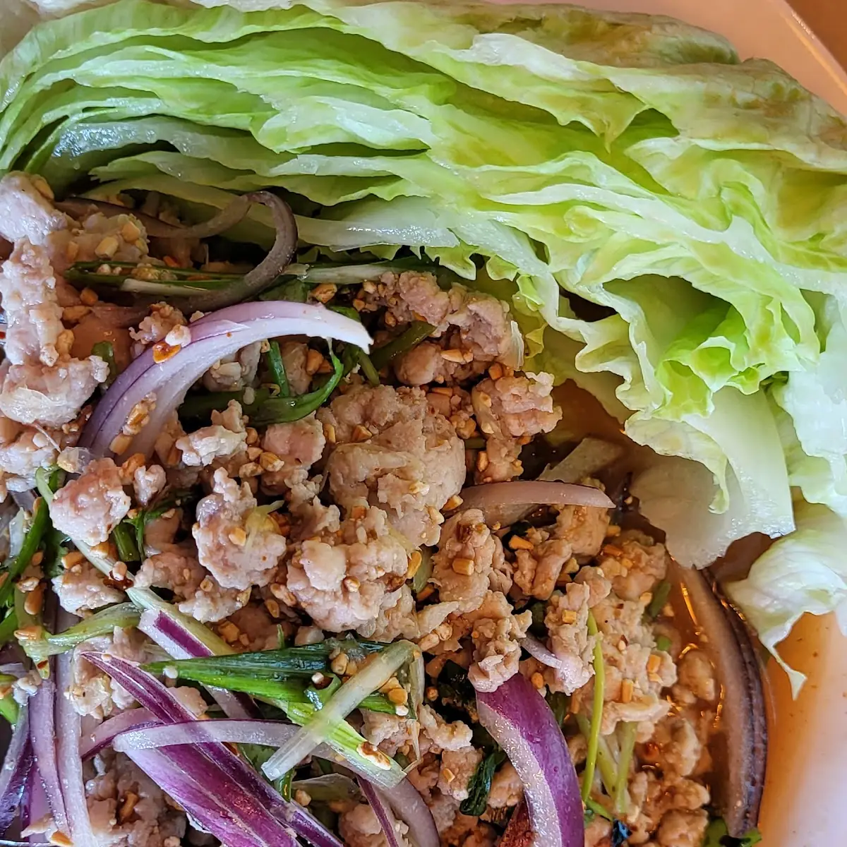 Minced Chicken Larb