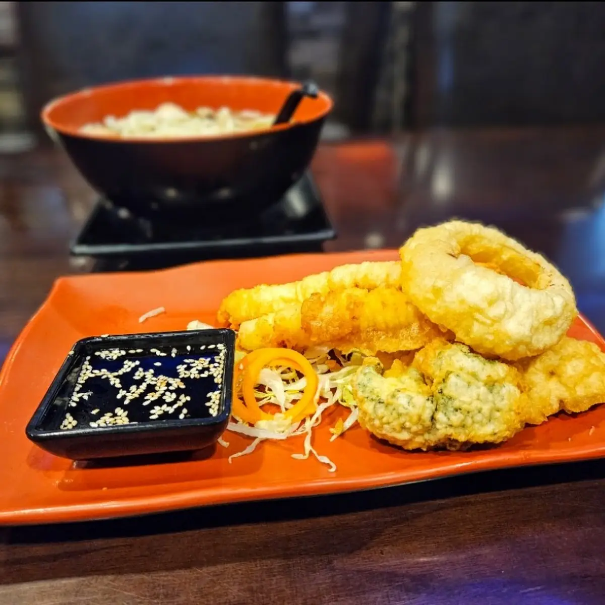 Vegetable Tempura Udon