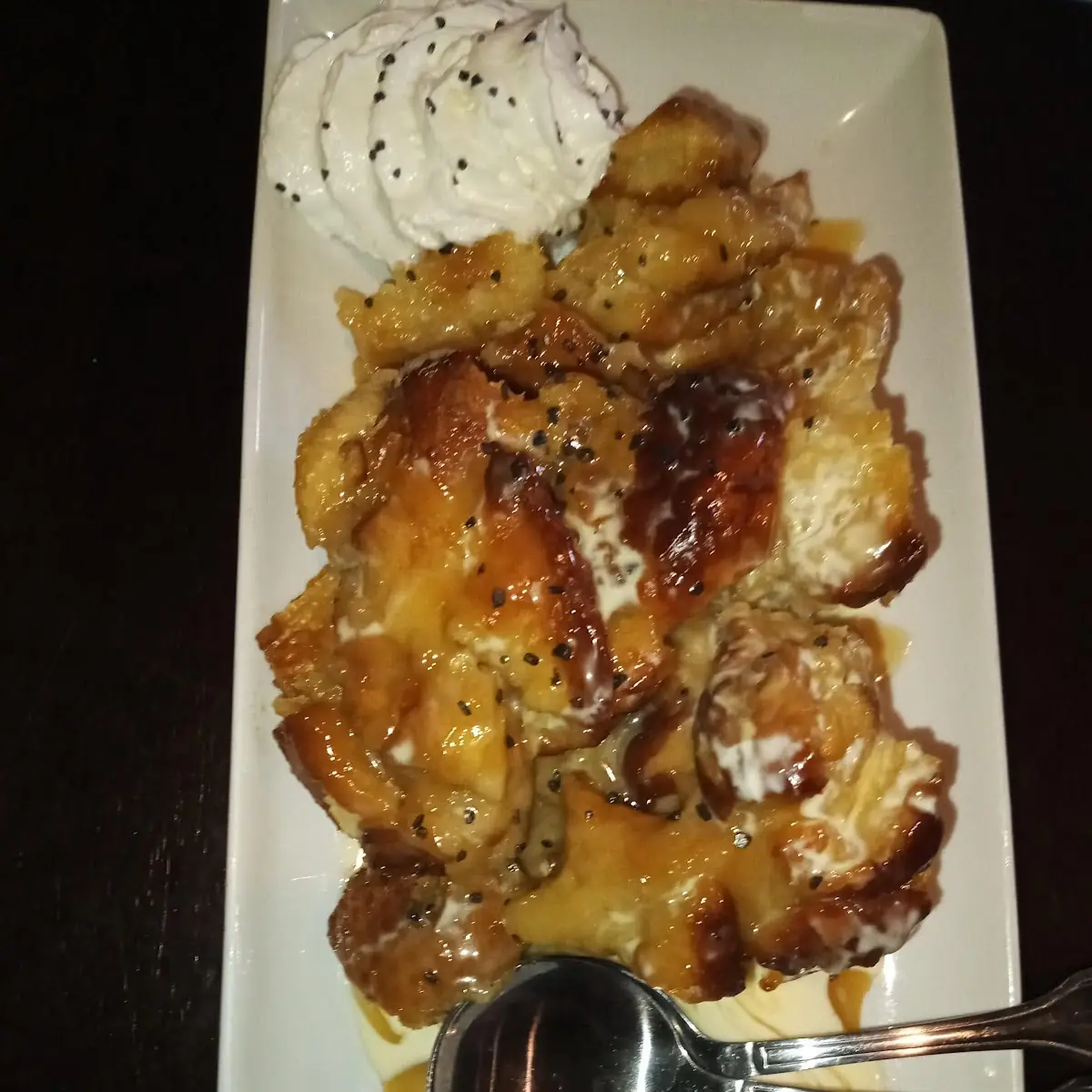 Salted Caramel Pretzel Bread Pudding