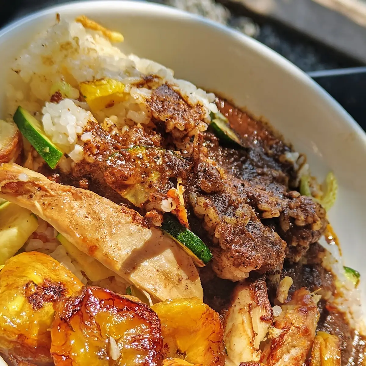 Chicken Mole Burrito Bowl